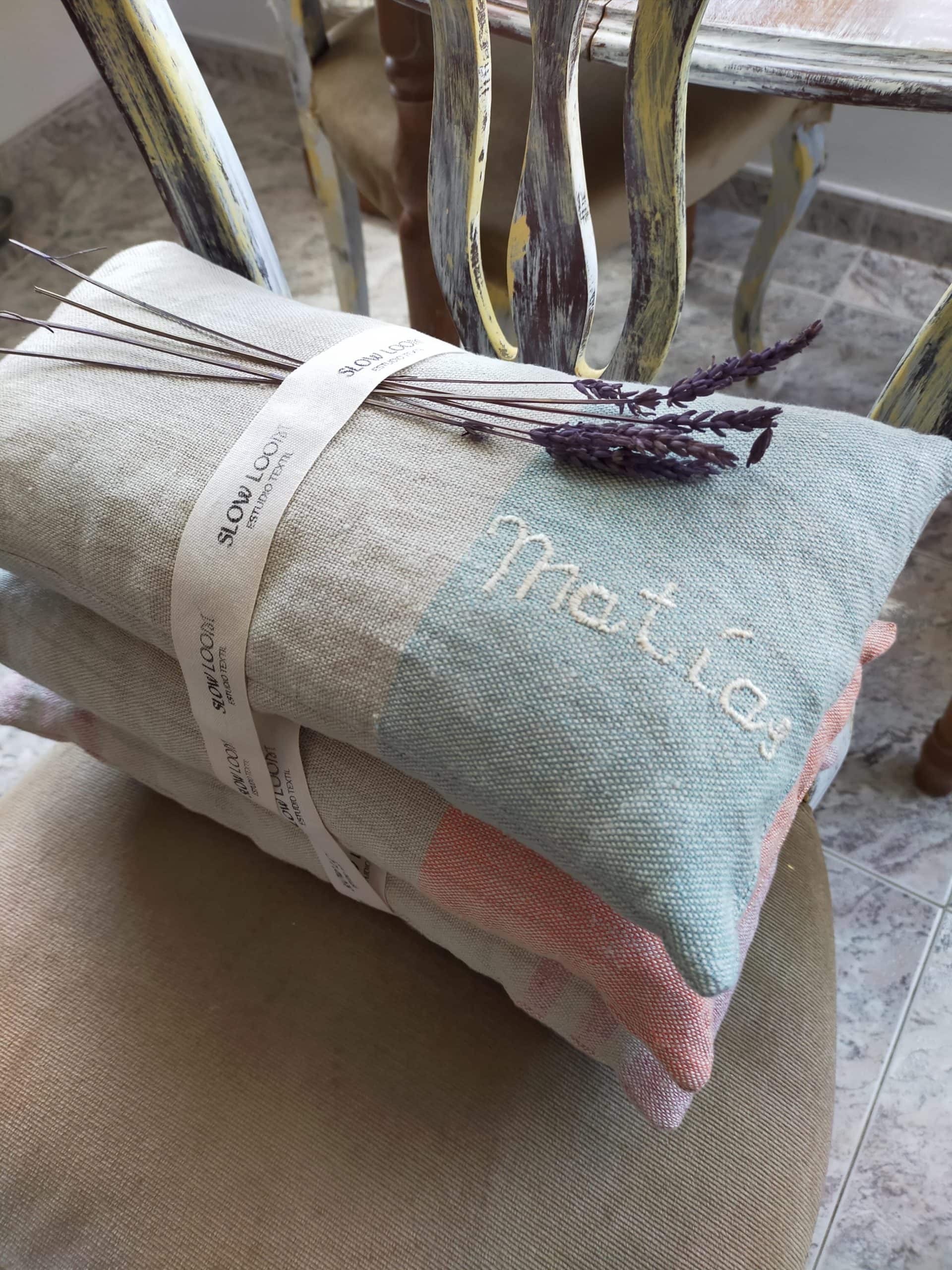 Almohada de lino infantil (solo por encargo) - Imagen 4