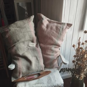 Cojines/almohadones de lino