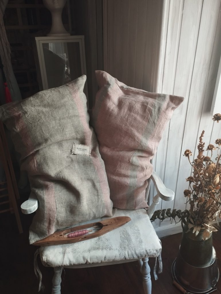 Cojines/almohadones de lino