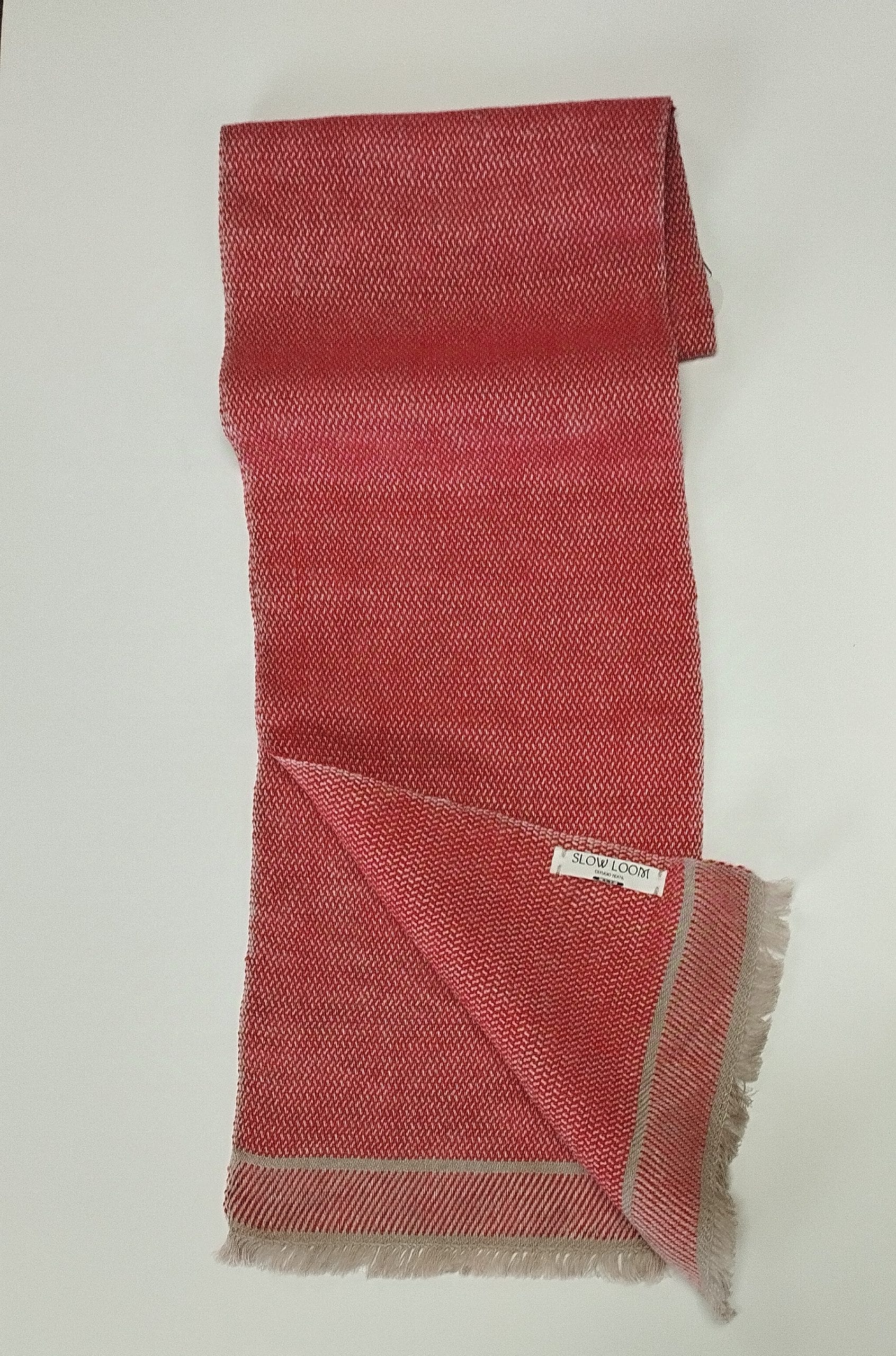 Bufanda de lino artesanal. Pieza única. Consulta disponibilidad. - Imagen 3